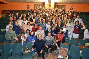 Participantes encuentro misionero de jovenes OMP 2