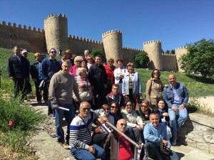 Alumnos ISCCRR peregrinacion Avila