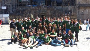 Peregrinación Santiago de Compostela Pastoral Juvenil Parroquia santa Maria Merida