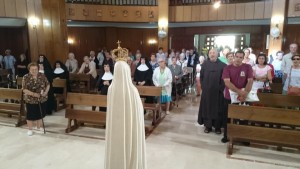 Virgen Peregina de Fatima residencia Hermanitas Ancianos Desamparados Badajoz 2