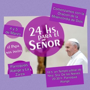 24 h para el Señor Alange y La Zarza