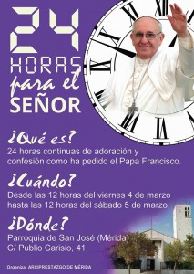 24 h para el Señor Mérida