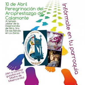 Peregrinacion arciprestazgo de Calamonte a La Zarza