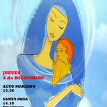 Homenaje a la Inmaculada en la Capilla de la UEx