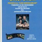 Cine Fórum «Los Miserables». Salón de Grados del Antiguo Rectorado