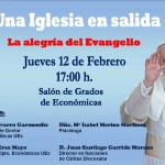 Presentación «Evangelii Gaudium» en el Salón de Grados de la Facultad de Económicas (Badajoz)