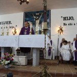 Monseñor Celso Morga, en los actos del Viernes de Dolores en Chandavila