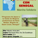 Marcha solidaria con Senegal (parroquia de Ntra. Sra. de Guadalupe, Badajoz)