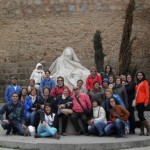 Cofrades de San Vicente de Alcántara han visitado Ávila