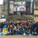 Alumnos del Colegio Diocesano «San Atón» realizan el Camino de Santiago
