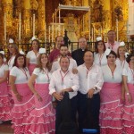 El coro rociero “Aires Granjeños”, de Granja de Torrehermosa, peregrina a El Rocío