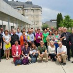 Profesores de la Universidad de Extremadura participan en el encuentro entre obispos y profesores universitarios.