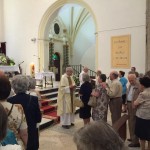 La parroquia de Santo Domingo, en Badajoz, celebró el Sacramento de la Unción