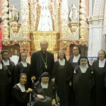 Don Celso visitó a las carmelitas de Badajoz