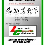Jornada en familia+concierto Luz de Chiara (Parroquia Espíritu Santo, en Badajoz)