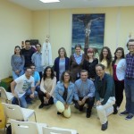 Pastoral Universitaria inicia el curso con la Virgen peregrina de Fátima