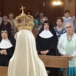 La Virgen peregrina de Fátima estuvo en la Residencia de las Hermanitas de los Ancianos Desamparados