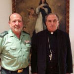Don Celso se reúne con el General Jefe de Zona de la Guardia Civil