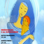 Homenaje a la Inmaculada (Capilla UEx, campus de Badajoz)