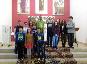 Niños y jóvenes de San Francisco y San Rafael de Olivenza han recibido el catecismo