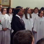 Profesión religiosa clarisa en Campanario