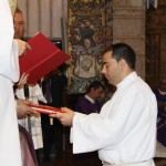 El seminarista Francisco Orán ha recibido el ministerio del Lectorado