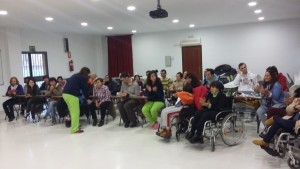 La comunidad parroquia de Ntra. Sra. de Guadalupe, en Badajoz, celebra un encuentro con personas con discapacidad