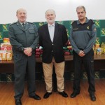 La Guardia Civil ha recogido alimentos para la parroquia Suerte de Saavedra, en Badajoz