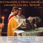 Celebramos la Semana de Oración por la Unidad de los Cristianos