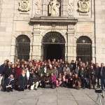 La Santa Cruz de Villanueva de la Serena y Valdivia han peregrinado a Ávila