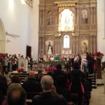 33 niños presentados en la parroquia de Santo Domingo, Badajoz, en las Candelas