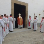 El Arzobispo abrió el Templo Jubilar de Zalamea de la Serena con retraso por las obras