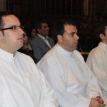 Rito de Admisión y ministerio de Acolitado de varios seminaristas