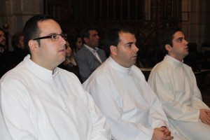 Rito de Admisión y ministerio de Acolitado de varios seminaristas