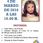 Vía Crucis y Coronilla de la Divina Misericordia (Monasterio Clarisas Descalzas -Badajoz-)