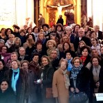 La Delegación de Peregrinaciones visitan Zalamea de la Serena