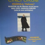 Cinefórum «Calvary» (Residencia universitaria «Hernán Cortés»)