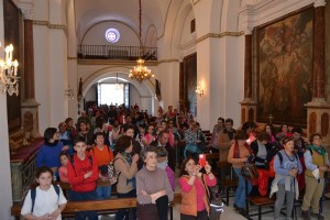 La parroquia de Fuentes de León ha peregrinado al Santuario de la Virgen de los Remedios