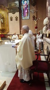 El sacerdote Antonio Landajo Martínez celebra sus bodas de oro