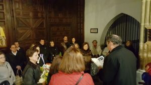 La parroquia de San Agustín, en Badajoz, ha peregrinado a Guadalupe