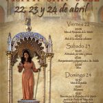 Santa Eulalia visita la parroquia de San José (Mérida)