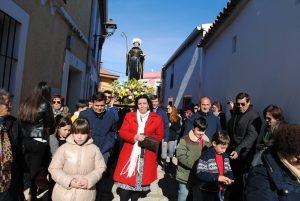 Almendral festejó a su patrón San Mauro Abad