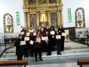 Entrega  de diplomas de las EFB