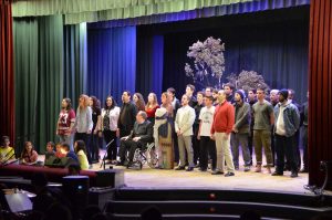 Exitosa representación del musical «Contigo» en Villafranca de los Barros
