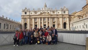 Peregrinación a Roma de las parroquias de Valverde de Leganés y Olivenza