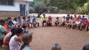 50 niños participaron en  el campamento del Arciprestazgo de Fregenal-Fuente de Cantos