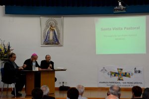 El Arzobispo ha realizado la Visita Pastoral a la parroquia San Pedro Apóstol (Montijo)