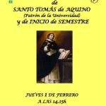 Misa santo Tomás de Aquino (Capilla Uex -Badajoz-)