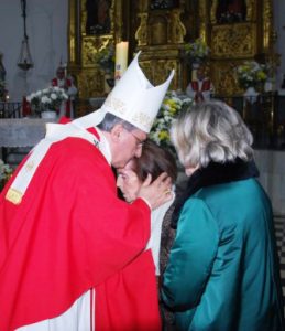 D. Celso Morga realiza la visita pastoral a La Morera