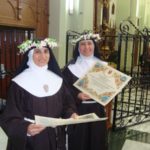 Dos clarisas descalzas celebran sus bodas de plata en la orden